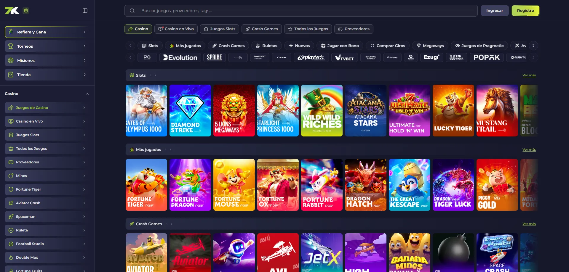 Bet7k Casino Chile — plataforma de juegos y apuestas online 2026